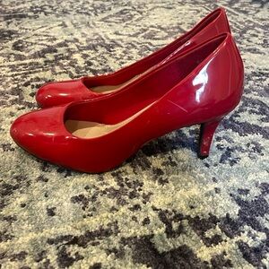 2 inch ruby red heels